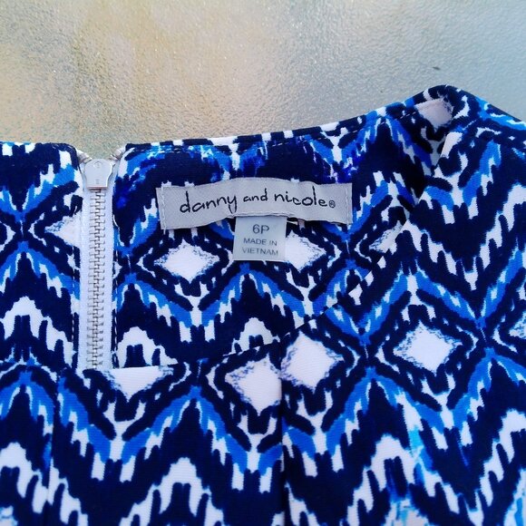 DANNY AND NICOLE DRESS SIZE 6 PETITE NEW WITH TAGS - Picture 4 of 5